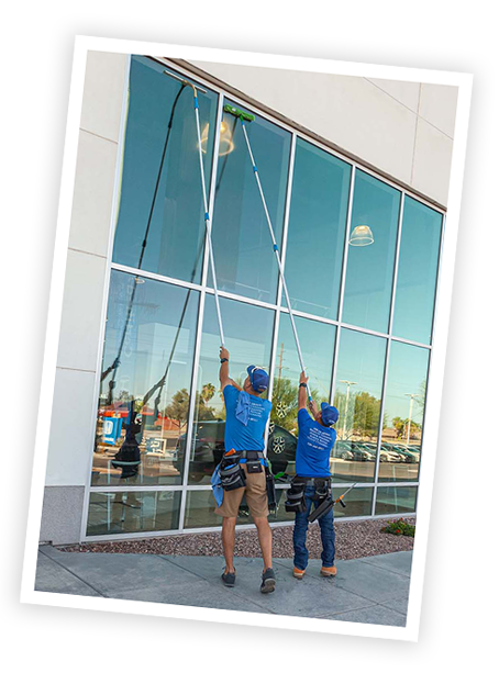 Commercial Window Cleaning in Tucson