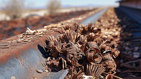 dust and debris clogging gutters in Sahuarita