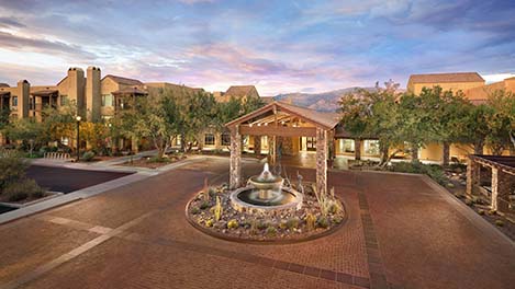 In HOAs and gated communities, power washing the pavers of the entrance courtyard keeps them free of tire marks and road grime, preserving their appearance and the cleanliness of the area.